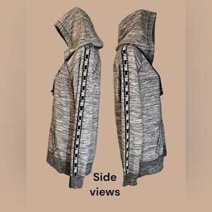 Victoria’s Secret PINK, Gray, Zip-up Hoodie, Women’s Size Small